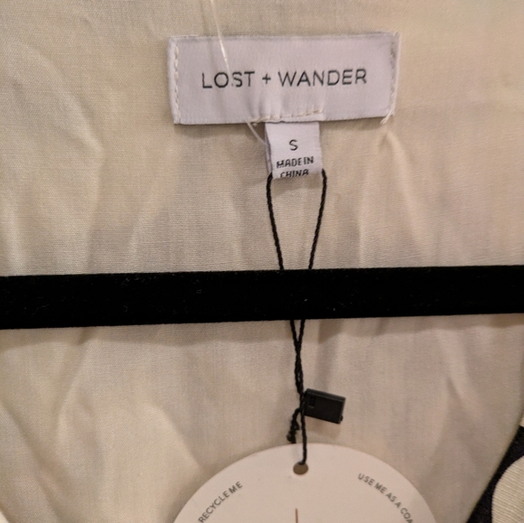 Lost + Wander Long Maxi Wrap Tie Dress S - Picture 11 of 11